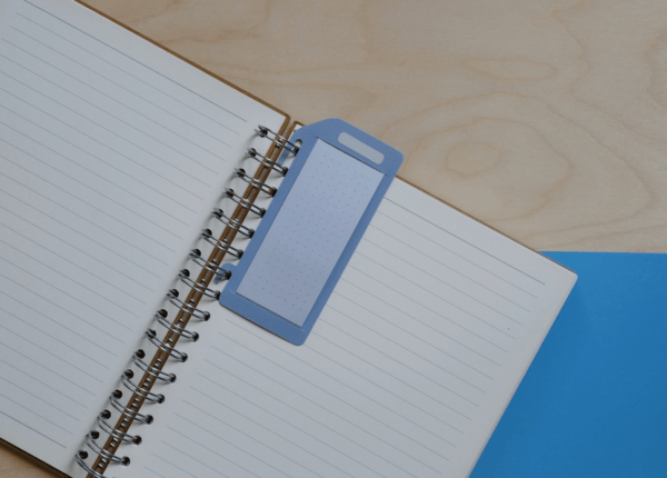 Clipmatic-blue with notebook