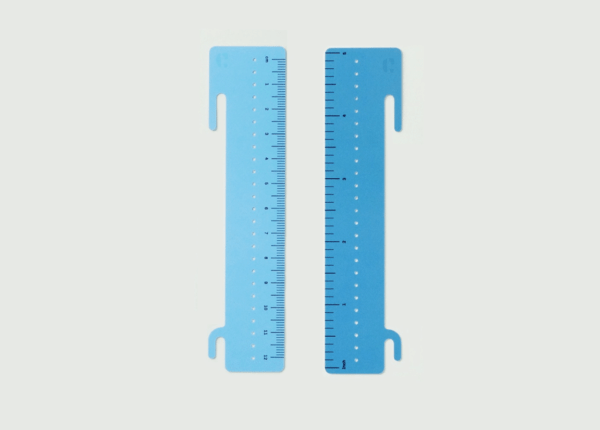 Clipmatic Ruler with Light Blue