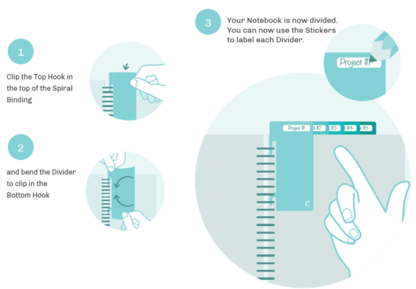 Clipmatic Dividers | Separating Tabs (Mono) - Image 3
