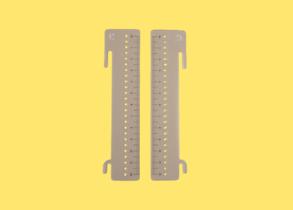 Clipmatic Ruler | Transparent Brown