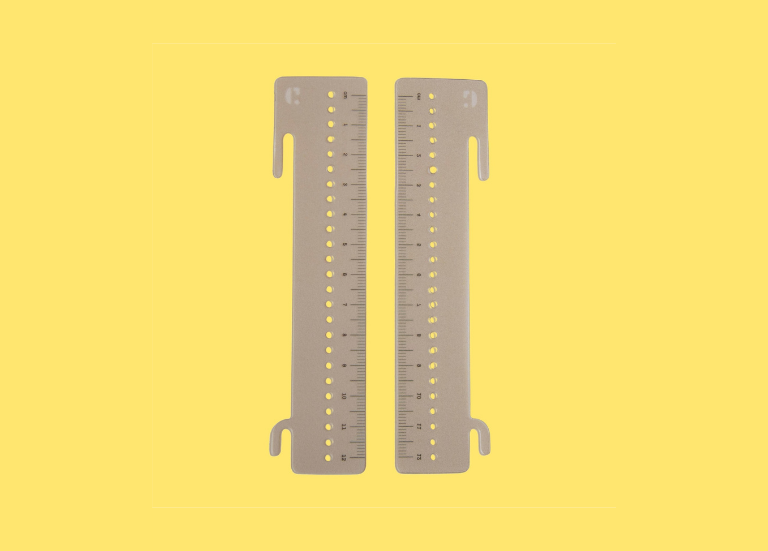 Clipmatic Ruler | Transparent Brown