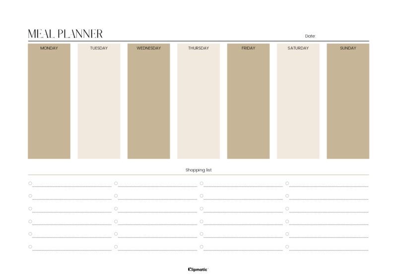Meal Planner