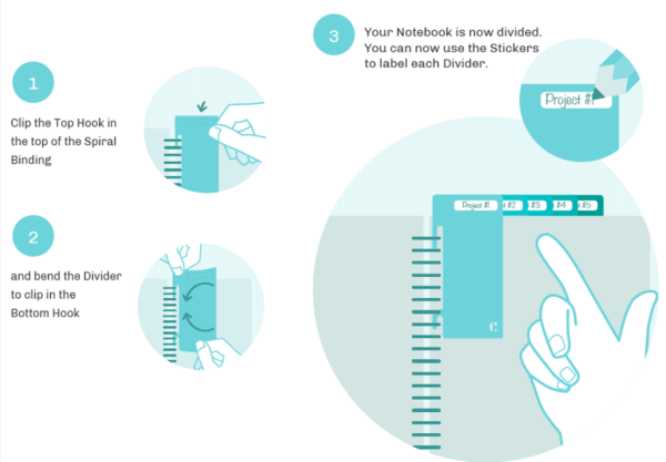 Clipmatic Dividers | Separating Tabs (Assorted_B) - Image 3